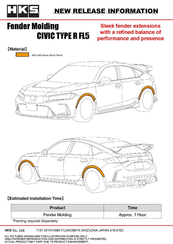 Picture of HKS Premium Body Kits - 53004-AH005