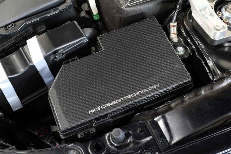 Picture of HKS DRY CARBON FUSE BOX COVER FL5