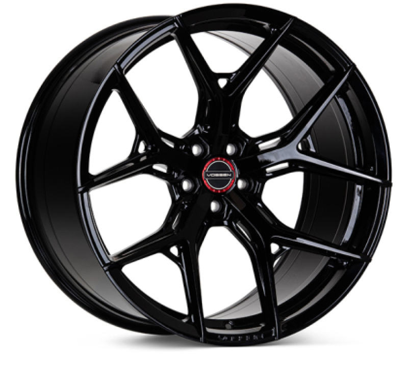 Picture of VOS HF-5 Wheels - Vossen HF5 - 21x10.5 - ET30 - 5x114.3 - 70.6 - DEEP - GB - GLOSS BLACK vosHF5-1N004