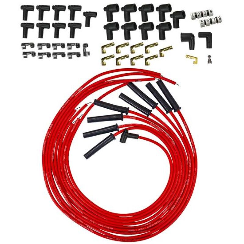 Picture of Moroso MOR Ignition-Wire Set Spark Plug Wire Sets - 52046