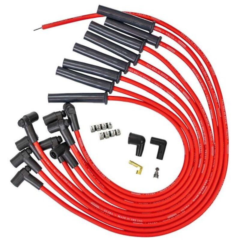 Picture of Moroso MOR Ignition-Wire Set Spark Plug Wire Sets - 52048