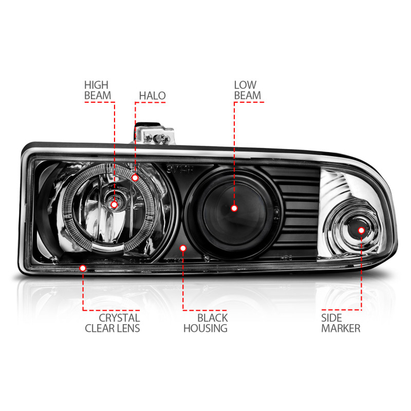 Picture of ANZO ANZ LED/Projector Headlights - 111015