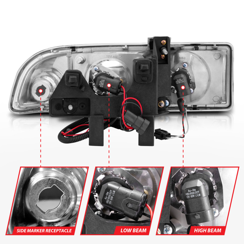 Picture of ANZO ANZ LED/Projector Headlights - 111015