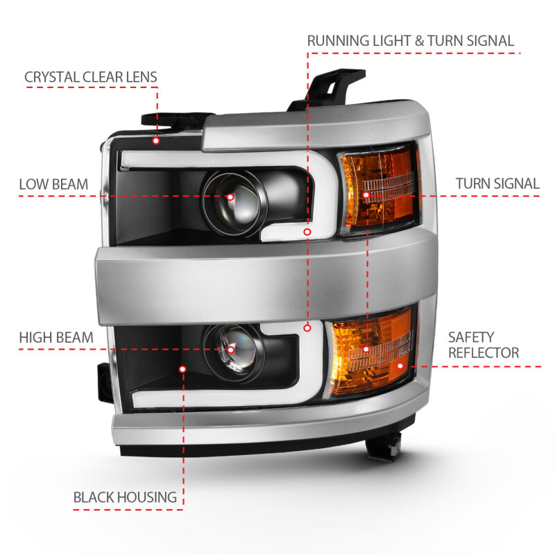 Picture of ANZO ANZ LED/Projector Headlights - 111359