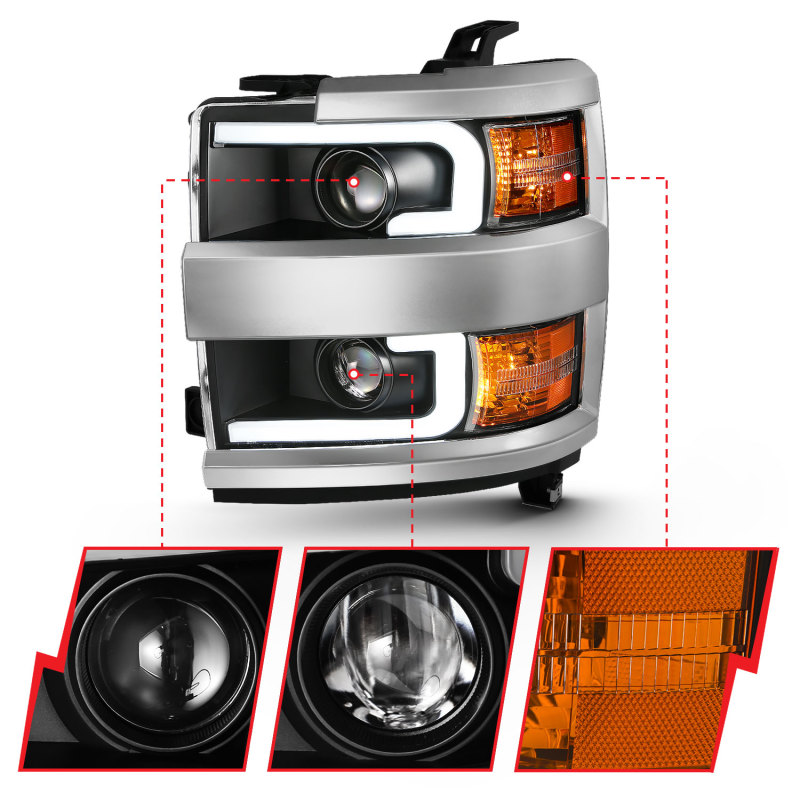 Picture of ANZO ANZ LED/Projector Headlights - 111359