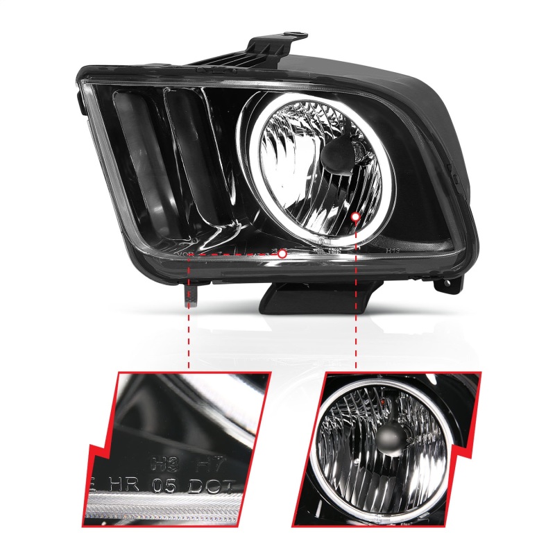 Picture of ANZO ANZ Crystal Headlights - 121033
