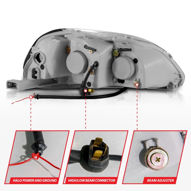 Picture of ANZO ANZ LED/Projector Headlights - 121068