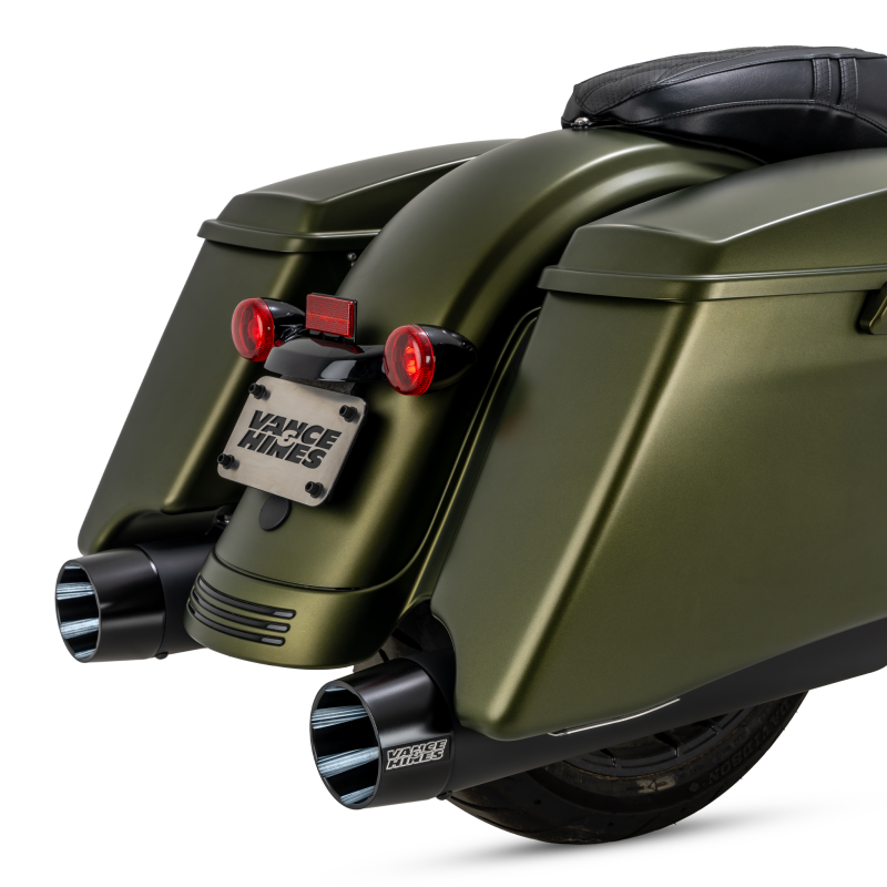 Picture of Vance and Hines VAH Blackbird Slip-Ons Motorcycle Slip-On - 46793