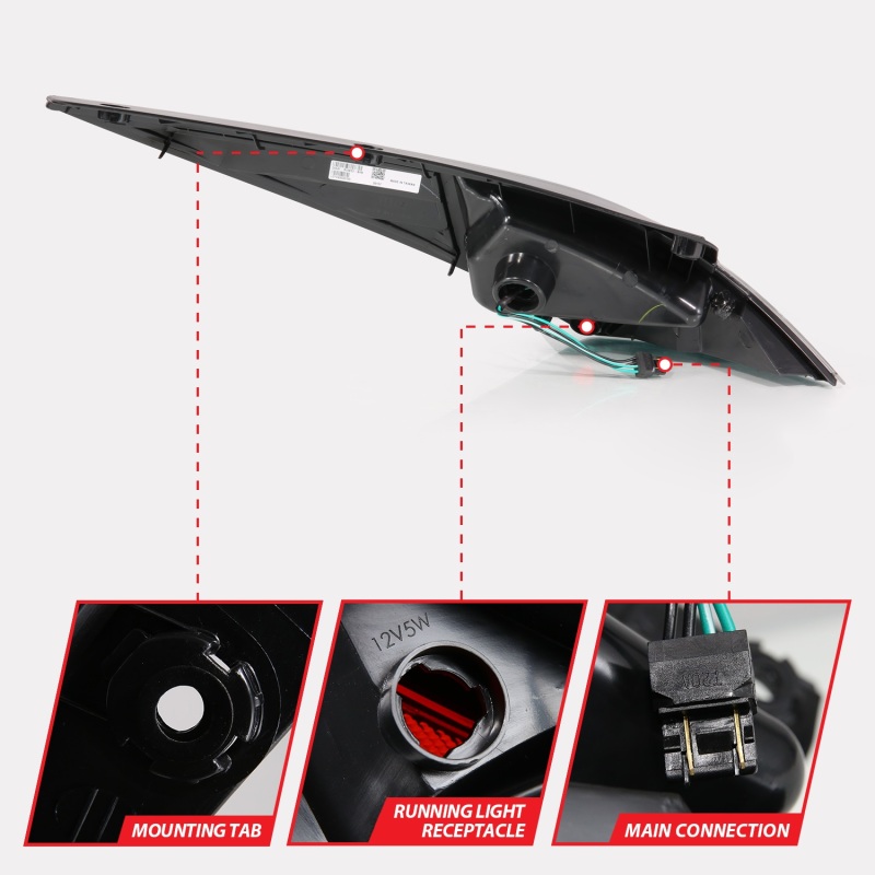 Picture of ANZO ANZ LED Taillights - 321254