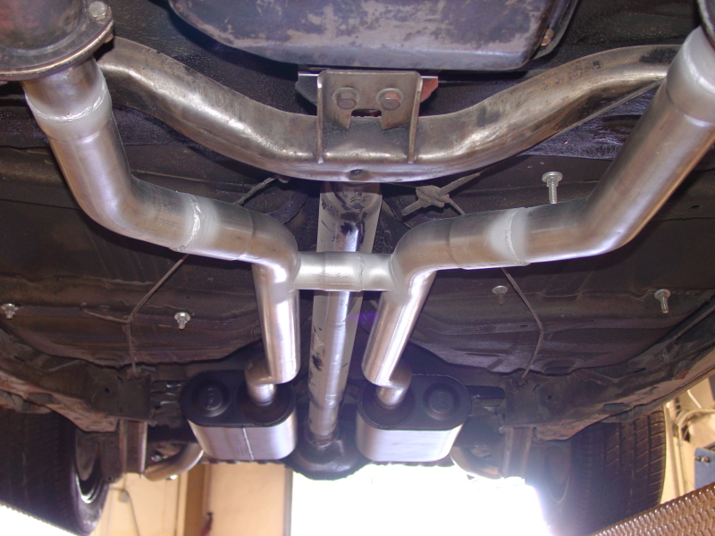 Picture of Flowmaster FLO American Thunder Crossmember-Back Exhaust Systems Catback - 17119
