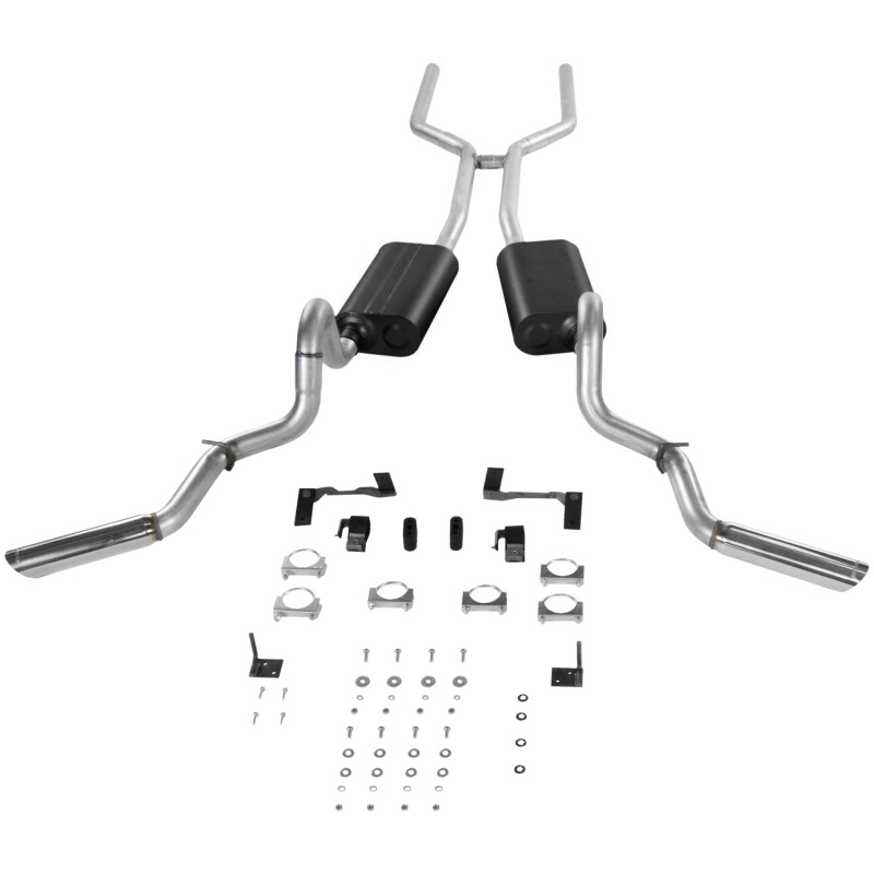 Picture of Flowmaster FLO American Thunder Crossmember-Back Exhaust Systems Catback - 17120