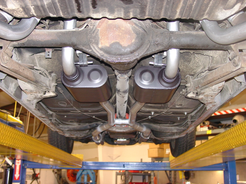 Picture of Flowmaster FLO American Thunder Crossmember-Back Exhaust Systems Catback - 17119