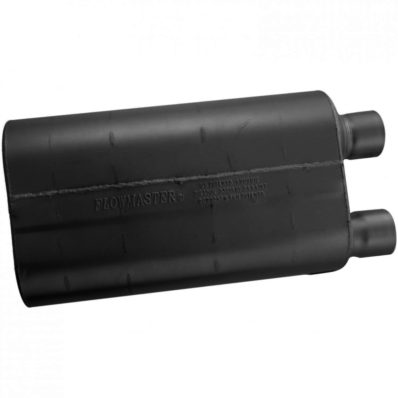 Picture of FLO Flowmaster 2.5 IN/OUT SAME END 80 Series Muffler - 52580