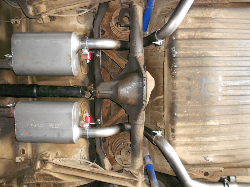 Picture of Flowmaster FLO American Thunder Crossmember-Back Exhaust Systems Catback - 817409