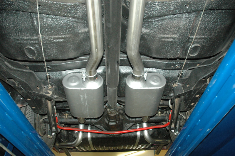 Picture of Flowmaster FLO American Thunder Crossmember-Back Exhaust Systems Catback - 817409