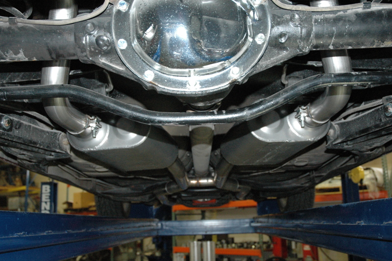 Picture of Flowmaster FLO American Thunder Crossmember-Back Exhaust Systems Catback - 817412