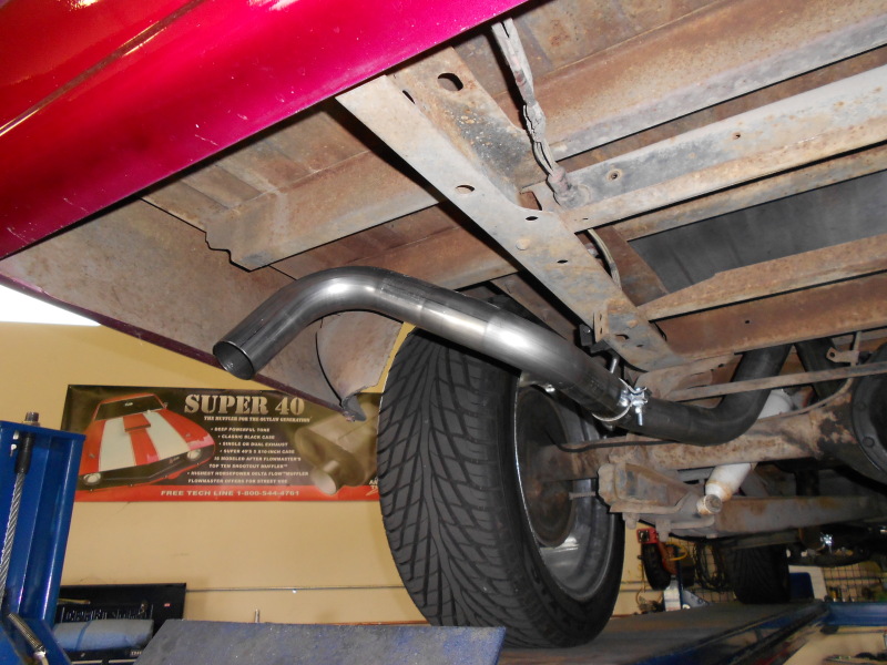 Picture of Flowmaster FLO American Thunder Crossmember-Back Exhaust Systems Catback - 817654