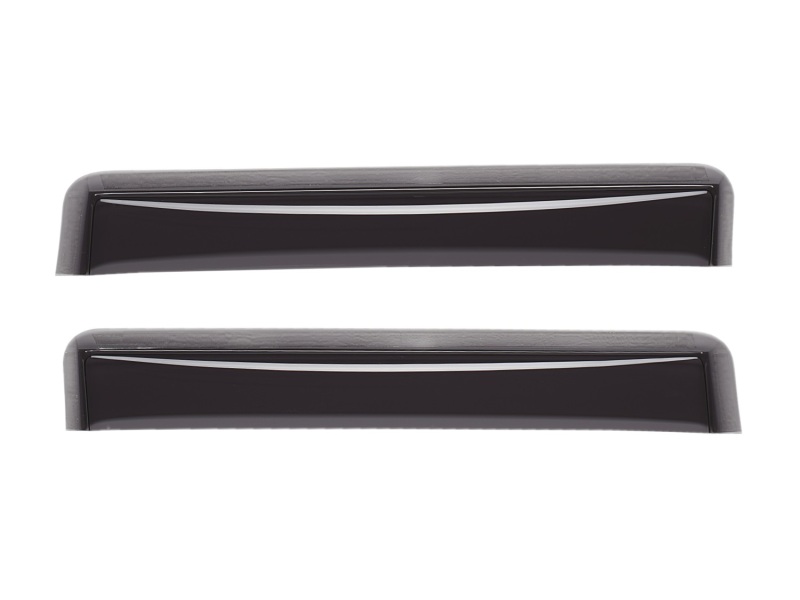Picture of WeatherTech WT Deflector-Rear-Matte Black Wind Deflectors - 831037IMB