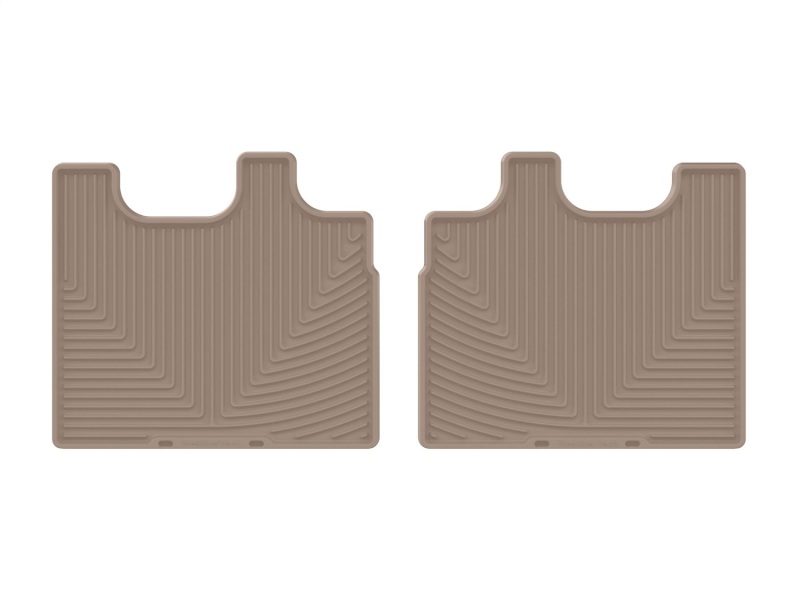 Picture of WeatherTech WT Rubber Mats-Rear-Tan Floor Mats - W760TN