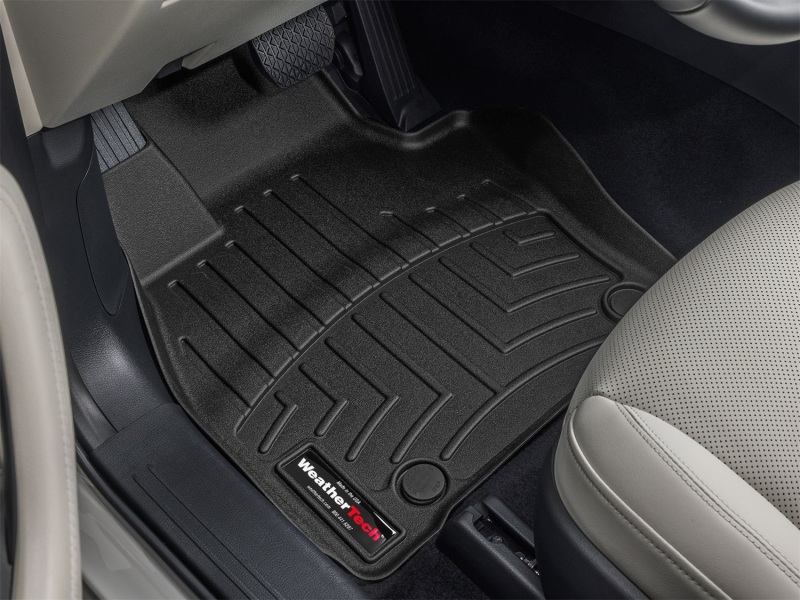 Picture of WeatherTech WT FloorLiner-Front-Blk Floor Mats - 4418131