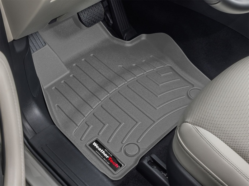 Picture of WeatherTech WT FloorLiner-Front-Grey Floor Mats - 4618131