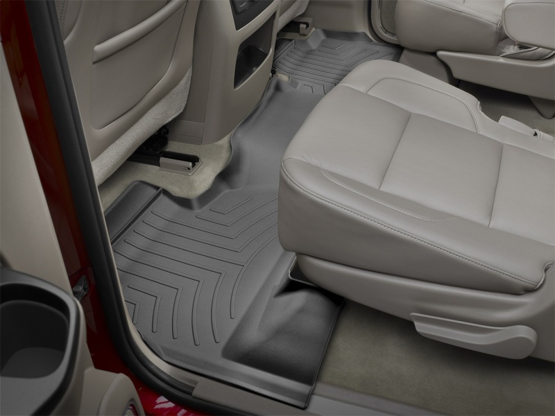Picture of WeatherTech WT FloorLiner-Rear-Blk Floor Mats - 4419723