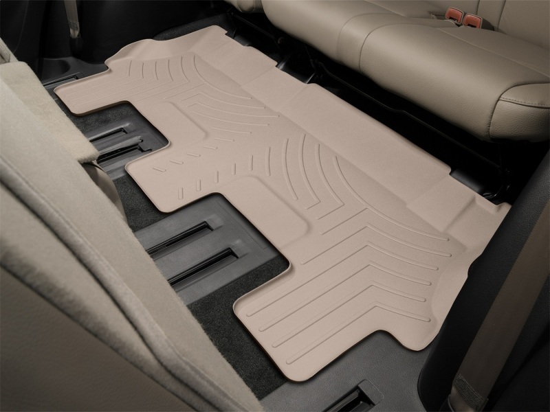 Picture of WeatherTech WT FloorLiner-Rear-Tan Floor Mats - 4518134