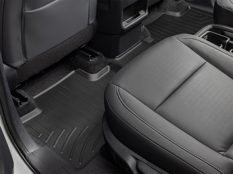 Picture of WeatherTech WT FloorLiner-Rear-Blk Floor Mats - 4418274