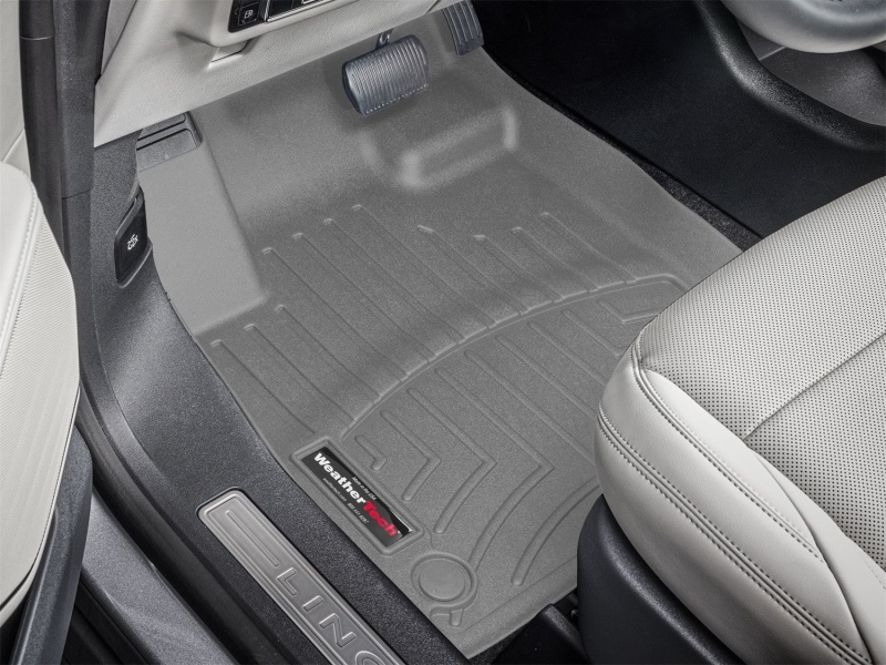 Picture of WeatherTech WT FloorLiner-Front-Grey Floor Mats - 4618681