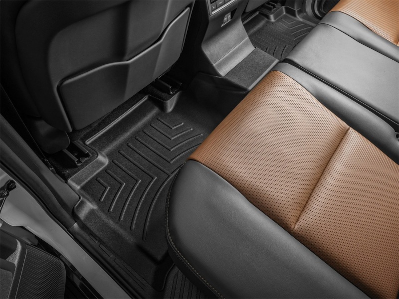 Picture of WeatherTech WT FloorLiner-Rear-Blk Floor Mats - 4418742