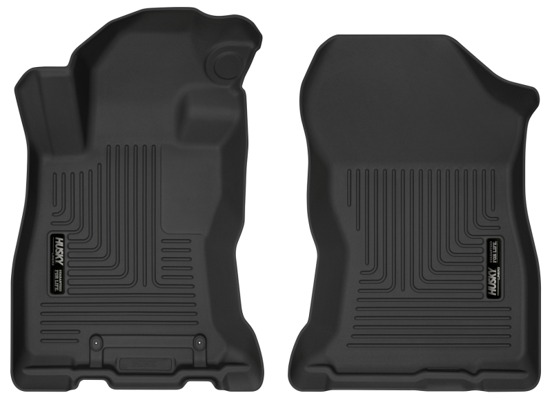 Picture of Husky Liners HL XAC-Front-Black Floor Mats - 54731