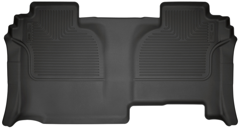 Picture of Husky Liners HL WB-Rear-Black Floor Mats - 14211