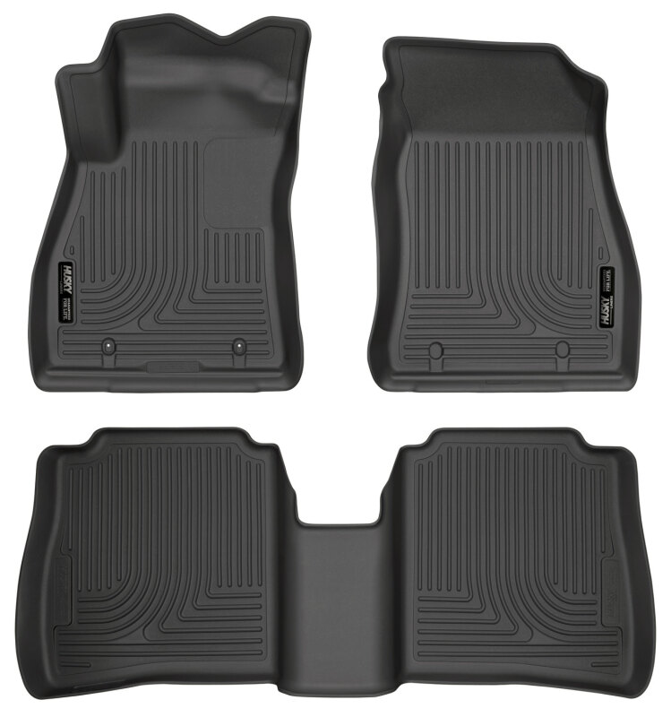 Picture of Husky Liners HL WB-Combo-Black Floor Mats - 95631