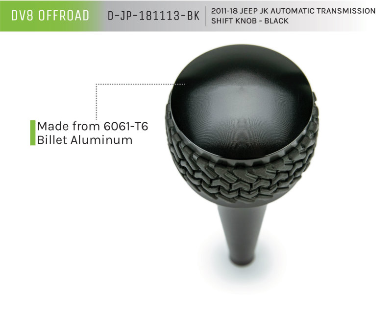 Picture of DV8 Offroad DVE Shift Knobs - D-JP-181113-BK