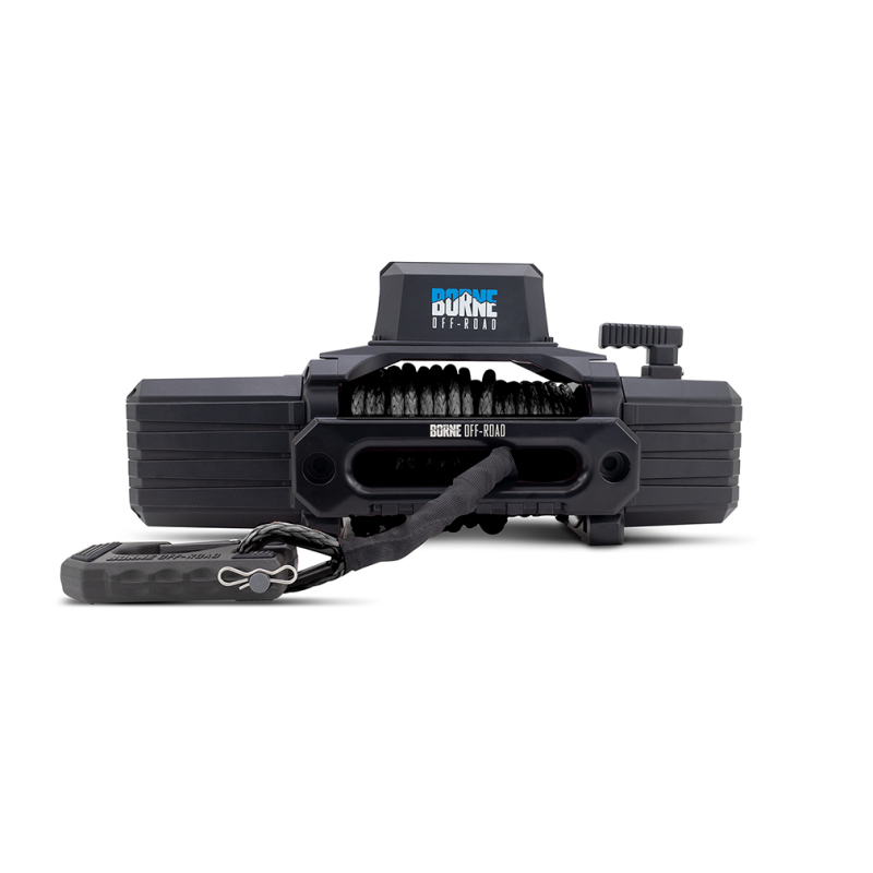 Picture of Borne Off-Road BRN 12K Winch Winches - BNWN-12-SBK