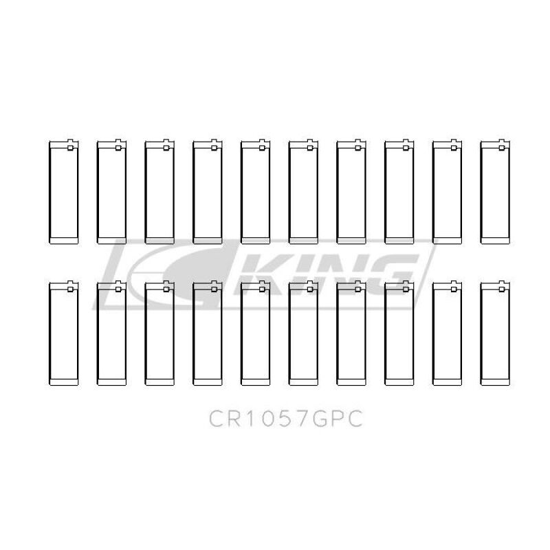 Picture of King Engine Bearings KING Rod Bearings - CR1057GPC0.25