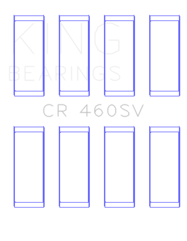 Picture of King Engine Bearings KING Performance Rod Bearings - CR460SV0.5