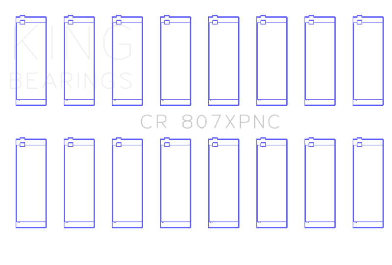 Picture of King Engine Bearings KING Performance Rod Bearings - CR807XPNC001