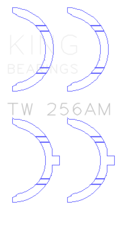 Picture of King Engine Bearings KING Thrust Washers - TW256AM