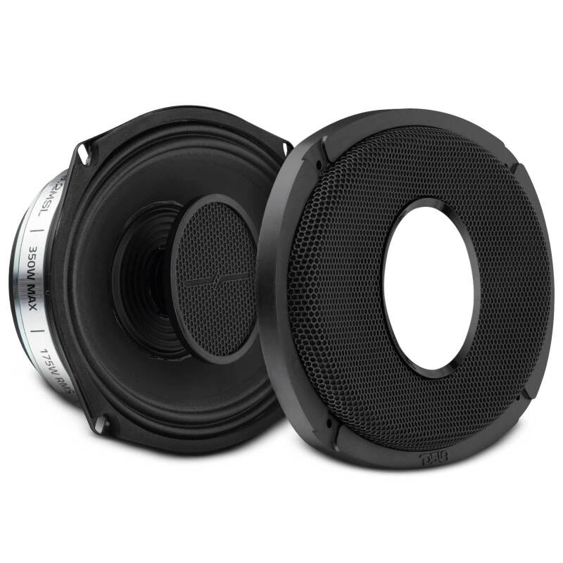Picture of DS18 DSE PRO Shallow Coaxial Loudspeakers w/ Driver - PRO-HY69.2MSL