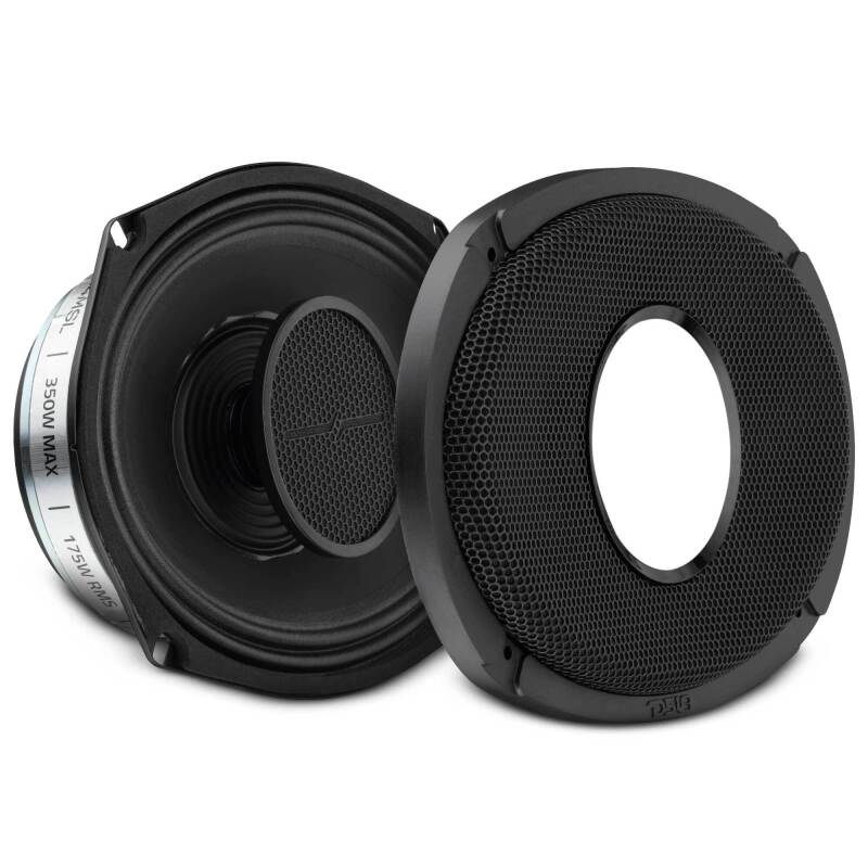 Picture of DS18 DSE PRO Shallow Coaxial Loudspeakers w/ Driver - PRO-HY69.4MSL