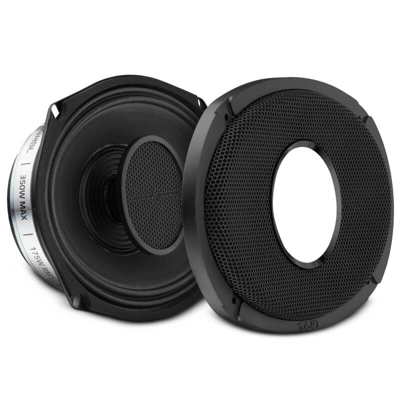 Picture of DS18 DSE PRO Shallow Coaxial Loudspeakers w/ Driver - PRO-HY69MSL