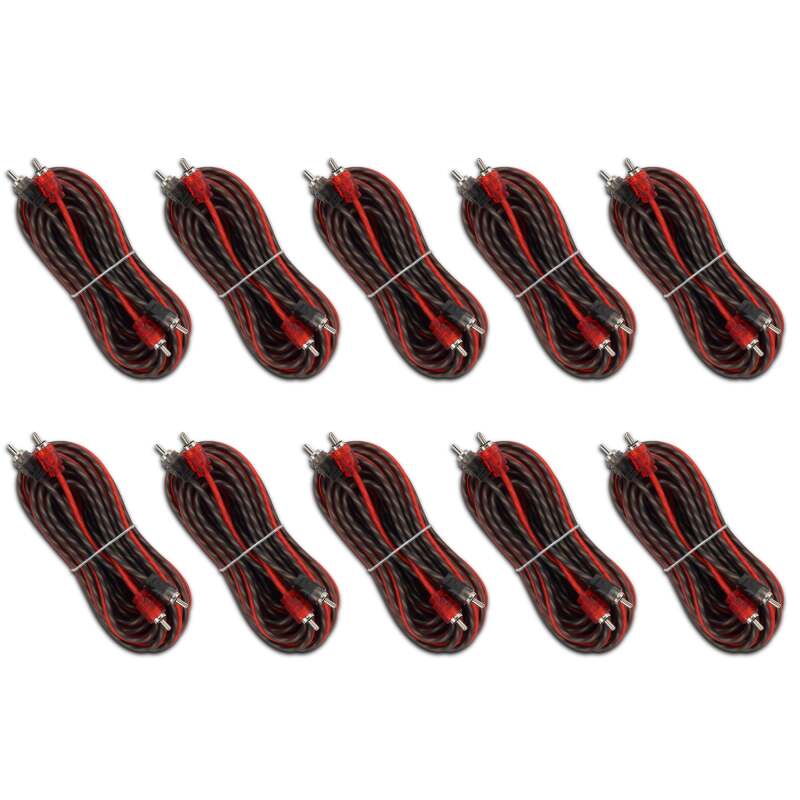 Picture of DS18 DSE RCA Wires Speaker Wire & Coaxial Cables - RCA-20FT.10PK