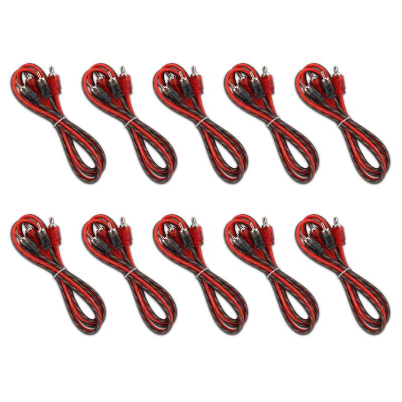 Picture of DS18 DSE RCA Wires Speaker Wire & Coaxial Cables - RCA-3FT.10PK