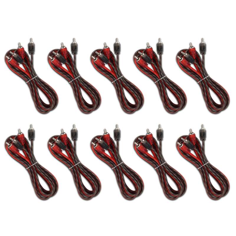 Picture of DS18 DSE RCA Wires Speaker Wire & Coaxial Cables - RCA-6FT.10PK