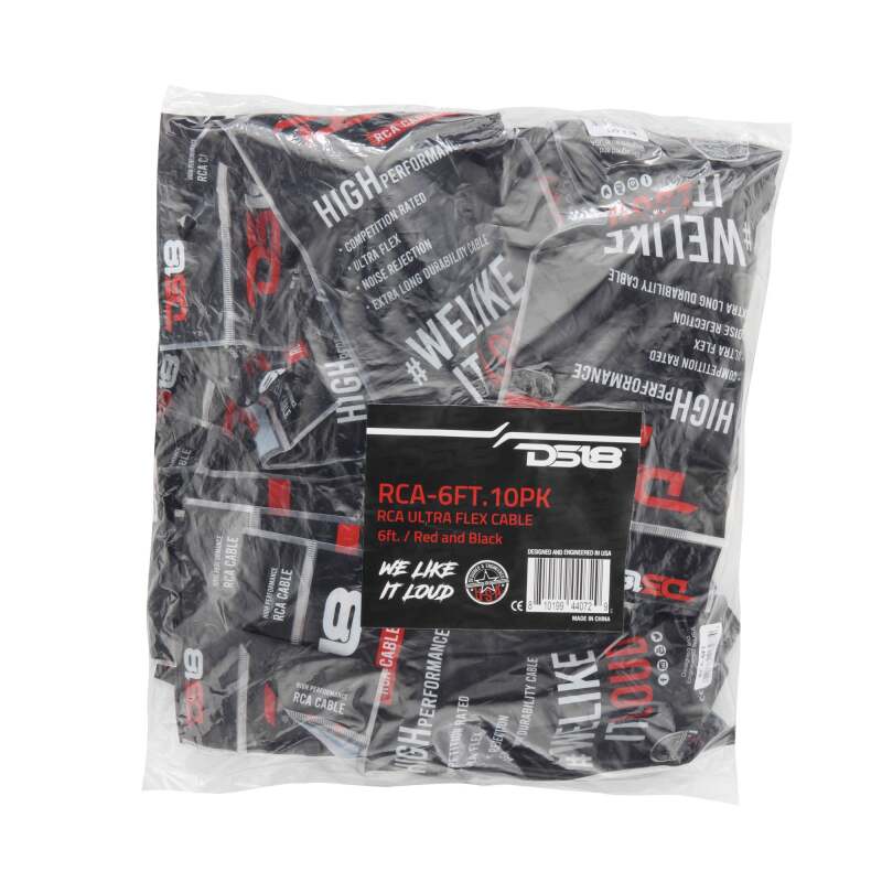 Picture of DS18 DSE RCA Wires Speaker Wire & Coaxial Cables - RCA-6FT.10PK