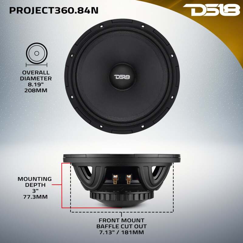 Picture of DS18 DSE Project 360 Loudspeakers - PROJECT360.84N