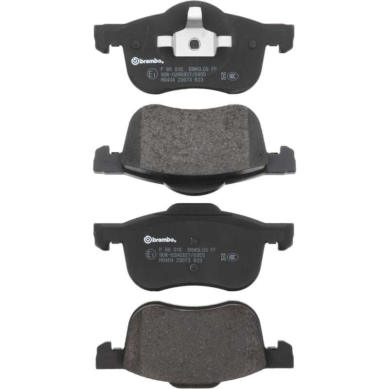 Picture of Brembo OE BRE Low Metallic Pads Brake Pads - P86016