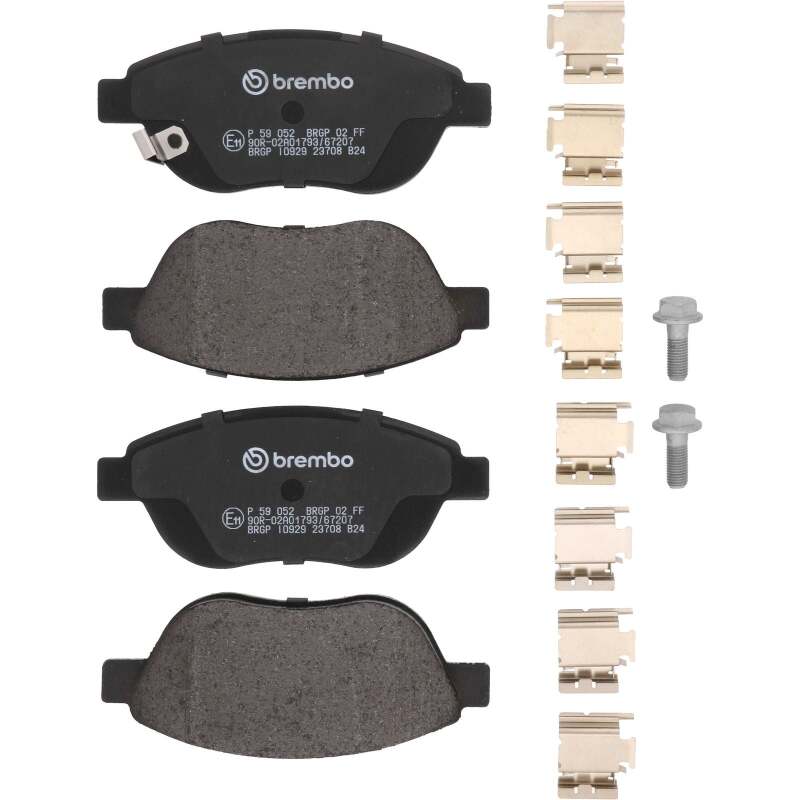 Picture of Brembo OE BRE Low Metallic Pads Brake Pads - P59052