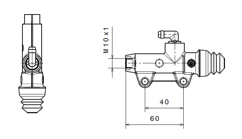 Picture of Brembo Powersports BRE Master Cylinders Brake Master Cylinder - 910477601